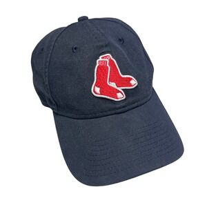 New Era Boston Red Sox Baseball Cap One Size Fits Most Navy Blue